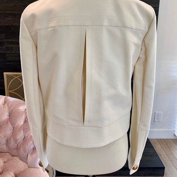 Gucci Cropped Military Style Jacket - Picture 5 of 8